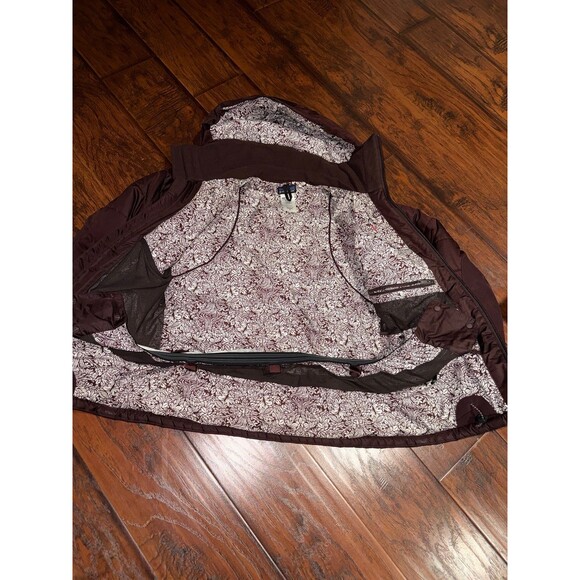 Vintage 2000's Patagonia Womens Maroon Windbreaker Jacket size Small - Picture 3 of 6